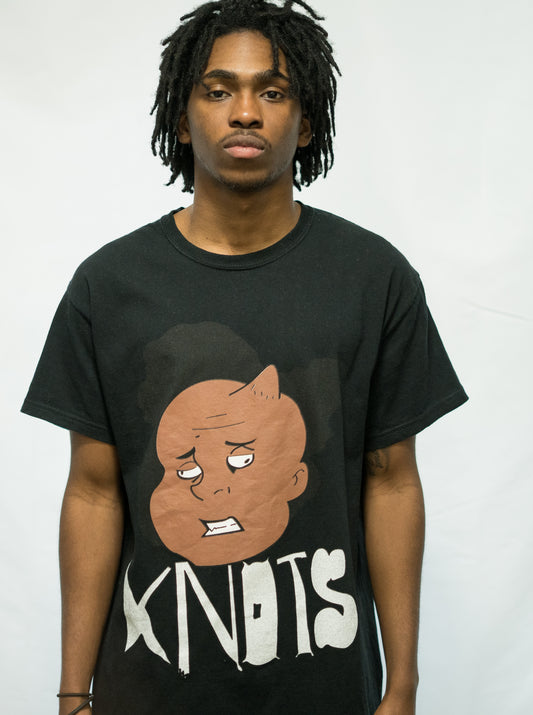 Black "KNOTS" Tee