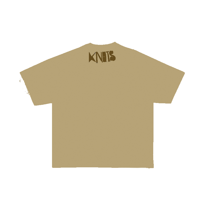 Khaki KNOTS "Malcolm X BLM" Tee